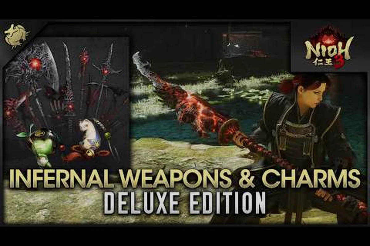 Nioh 3 Infernal Weapons Set: Preorder Bonus Rewards